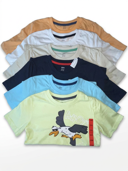 Kids T-Shirt (6 Piece Combo Pack