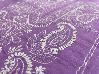 Hand-Embroidered Lucknowi Two-Piece Collection