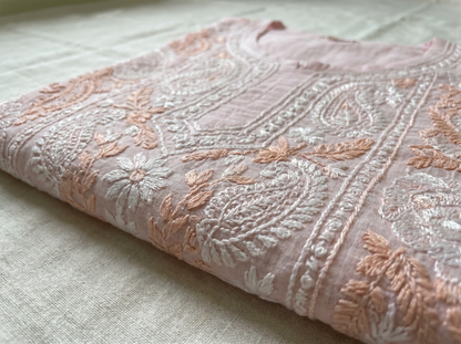 Hand-Embroidered Lucknowi Two-Piece Collection