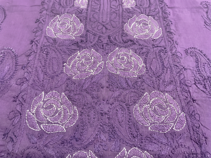 Hand-Embroidered Lucknowi Two-Piece Collection