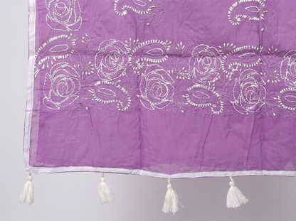 Hand-Embroidered Lucknowi Two-Piece Collection