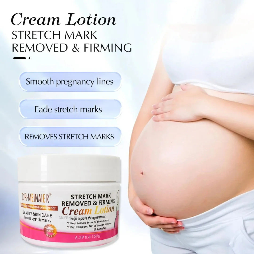 100% Natural Stretch Mark Removal Cream Anti Scars Effective Nourishing Skin Repair Nourish Moisturizer Body Massage Cream