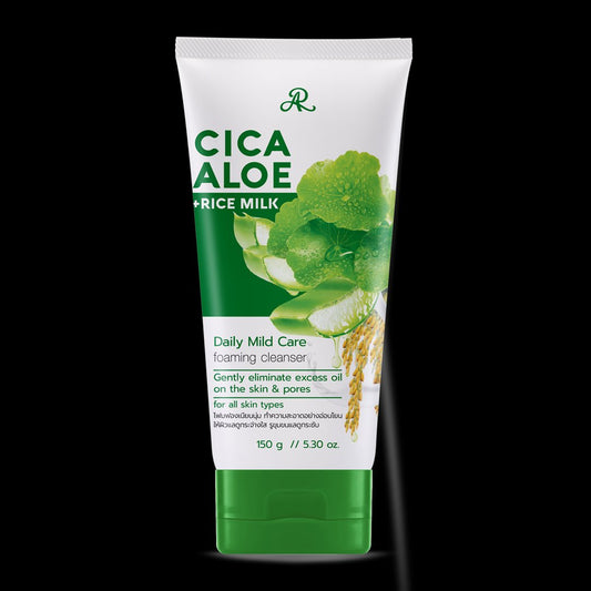 AR Cica Aloe + Rice Milk Daily Mild Care Foaming Cleanser