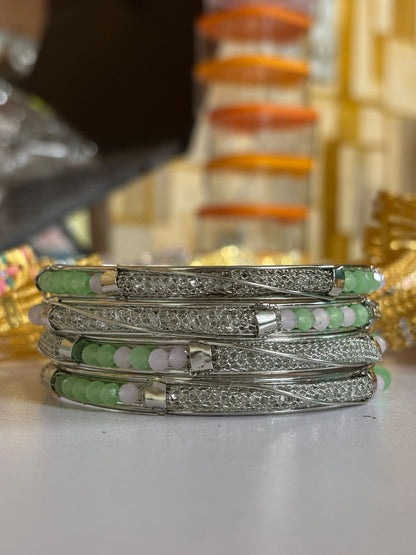 Premium Golden Churi / Bracelet Set for Women