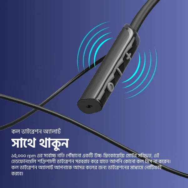 oraimo Necklace Lite Call Vibration Wireless Headphones