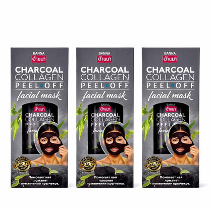 BANNA Charcoal Collagen Peel-Off Facial Mask