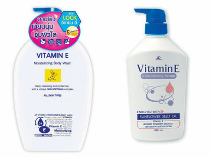 AR Vitamin E Moisturizing Body Wash. 800ML