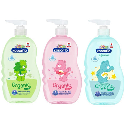 Kodomo Organic Head to Toe Baby Wash.