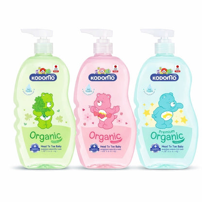 Kodomo Organic Head to Toe Baby Wash.